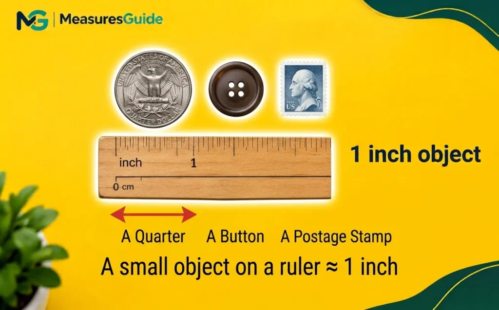how long is 1 inch