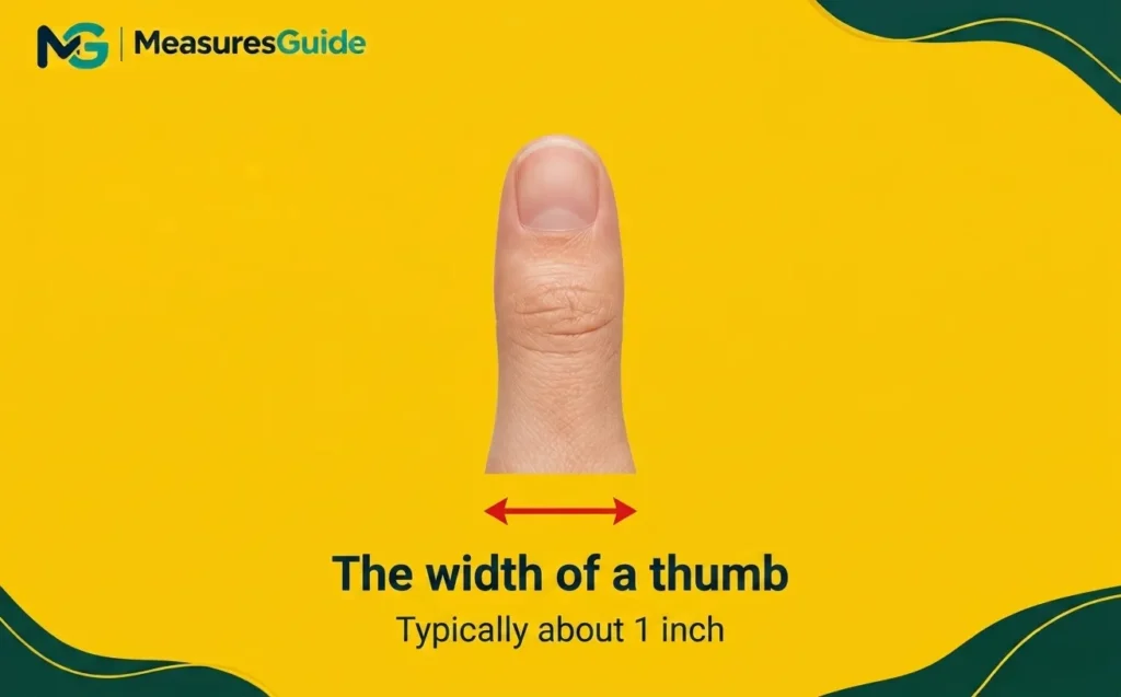 how long is 1 inch