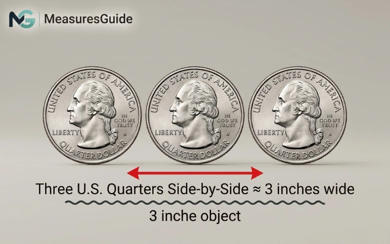 how long is 3 inches