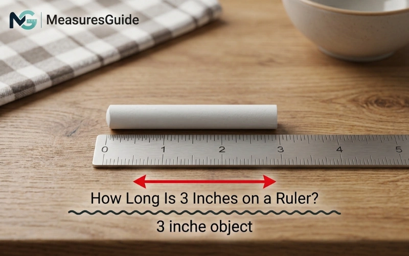 how long is 3 inches