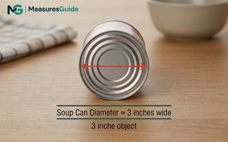 how long is 3 inches