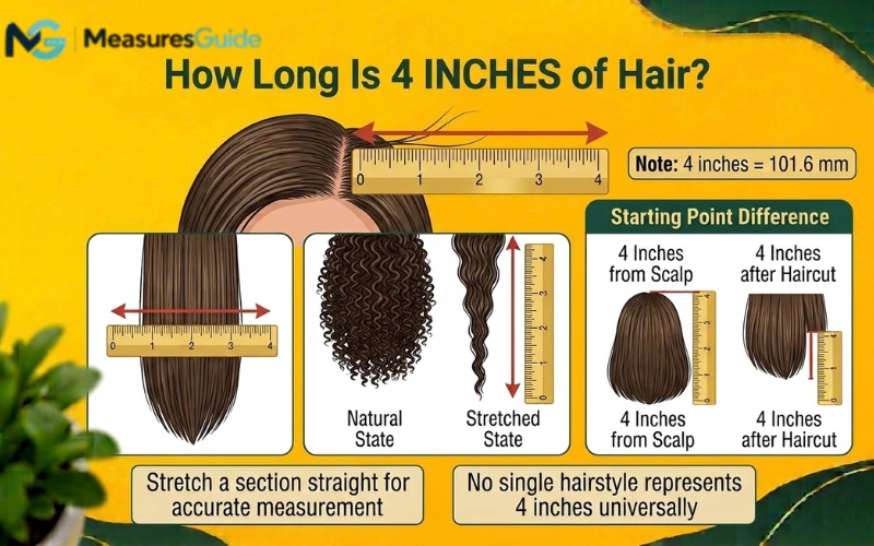 how long is 4 inches